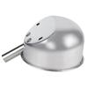 Porcellini Rotondi in Acciaio Inossidabile Fattoria Bestiame Suino Mangiatoia Automatica Beverino Ciotola 21cm