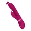 Vive - G-Spot Vibrating Rabbit Ear with Reptile Pulsation Shaft