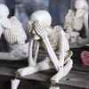 Halloween Decorations, Creative Skull Skeletons, Resin Crafts, Halloween Party Ornaments, Bar Decoration Ornaments