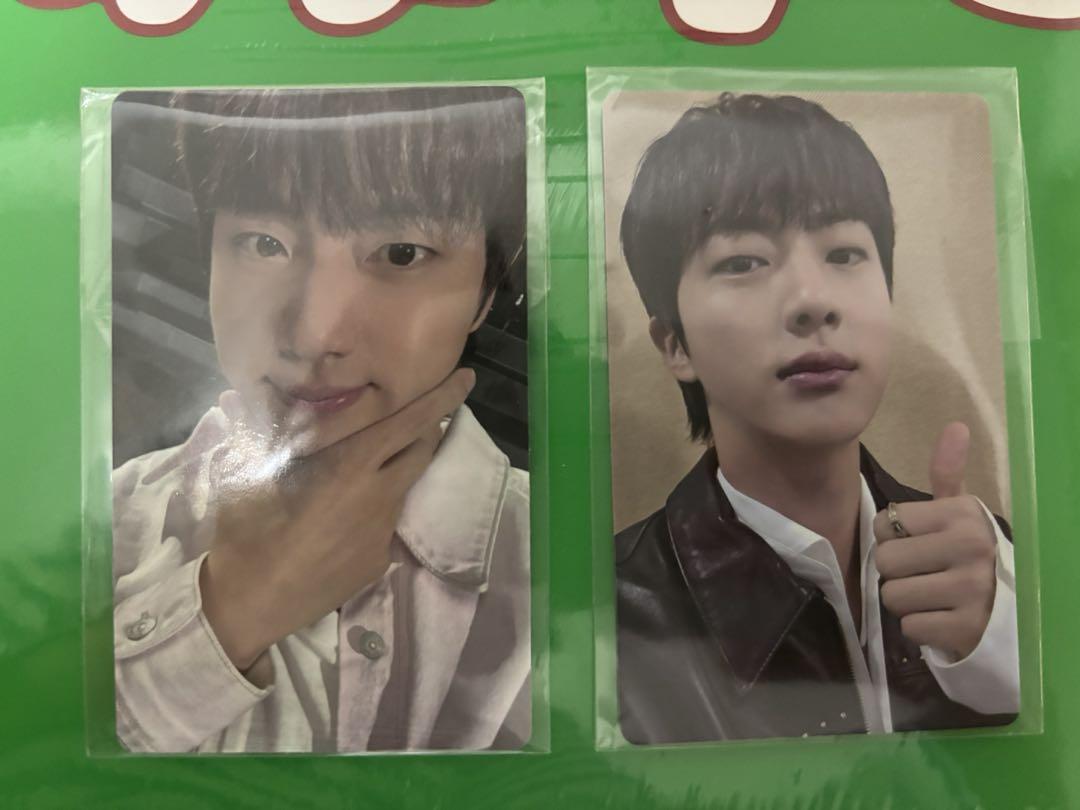 

[ИСПОЛЬЗОВАННЫЙ] Бонусный набор карточек BTS Jin Happy Weverse