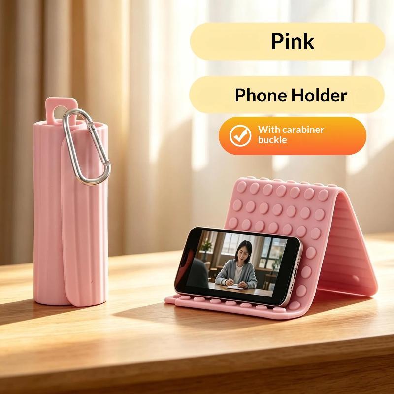 Supporto per Telefono in Silicone Modellabile Liberamente Pieghevole Portatile Flessibile Regolabile Multi Angolo Universale Supporto da Tavolo per Telefono
