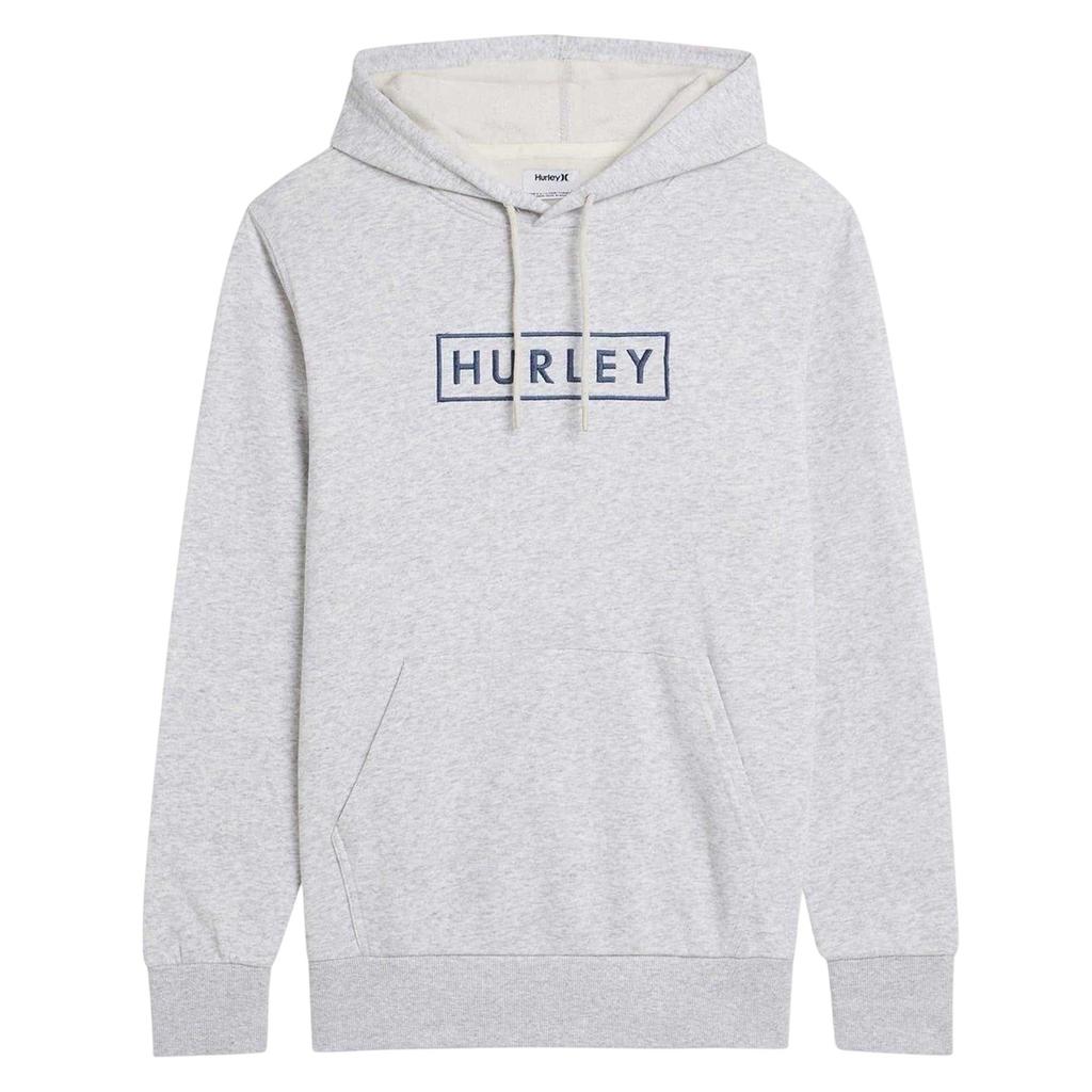 Hurley Mens Box Logo Fleece Hoodie