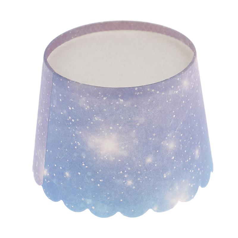 50Pcs Regenbogen Cupcake Liner Für Backen Gradienten Cupcake Wrapper Backen Tassen