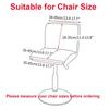 Waterproof Bar Stool Chair Cover Short Back Office Rotating Lift Chair Slipcover Elastic Seat Cover for Hotel Banquet Dining