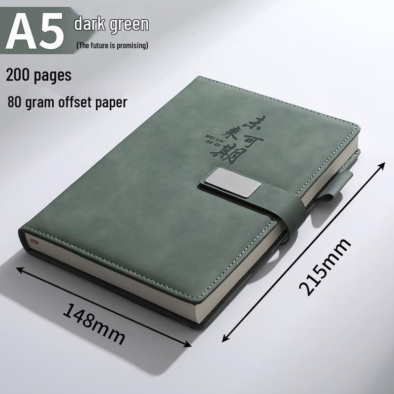 Deluxe A5/B5 Business Planner Notebook with Custom Logo Gift Box