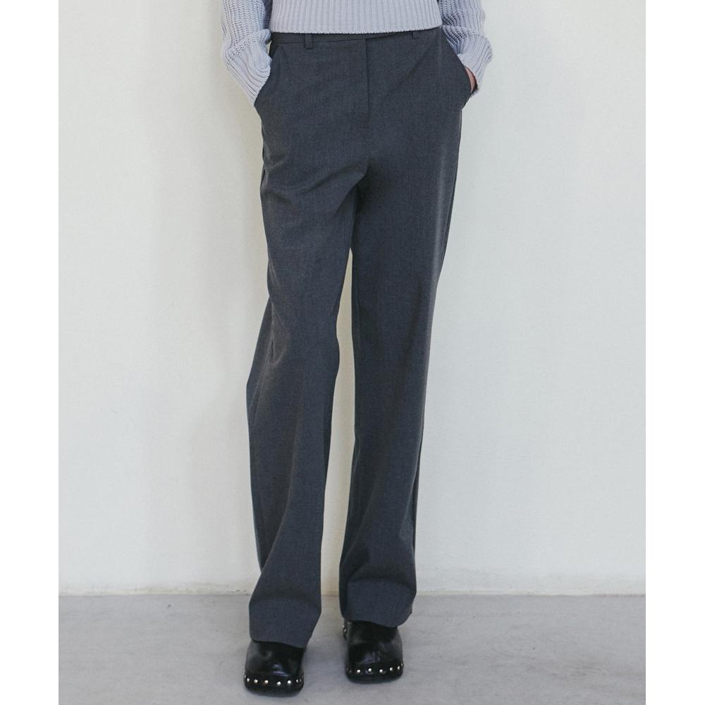 

NICKNICOLE MODERN SEMI BOOTCUT SLACKSGRAY