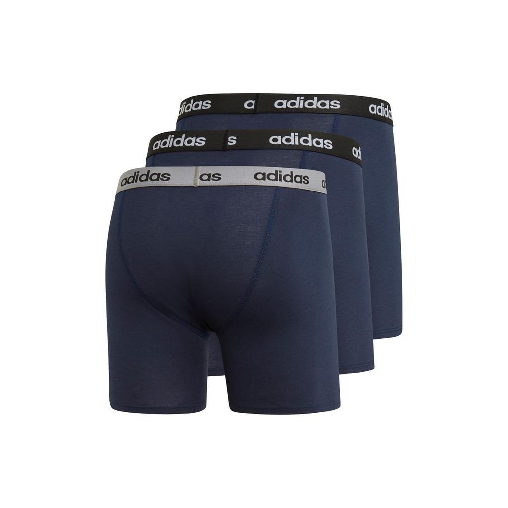 adidas Stretch Boxer Briefs 3-Pack Men Underwear Navy-Blue FS8394