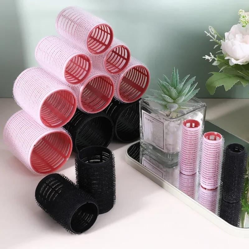 6Pcs Hair Rollers Heatless Curlers No Heat Hair Bangs Volume Salon Hairdressing Curlers Sticky Hair Styling Tool