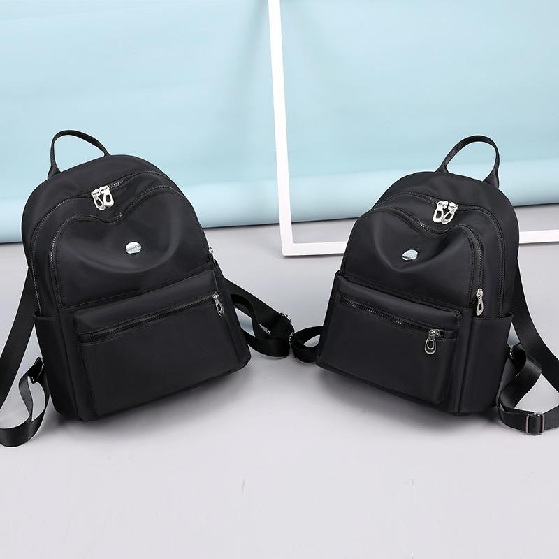 Backpack women's new fashion nylon commuting simple leisure large capacity travel backpack computer bag