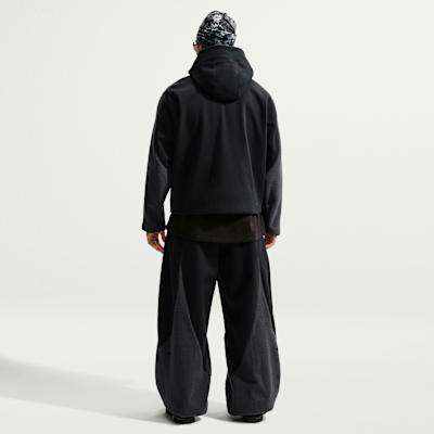 Men's Nike Therma-FIT Sweatshirts Men's Black/Protruding/Black Hooded (Non-detachable) Moderate