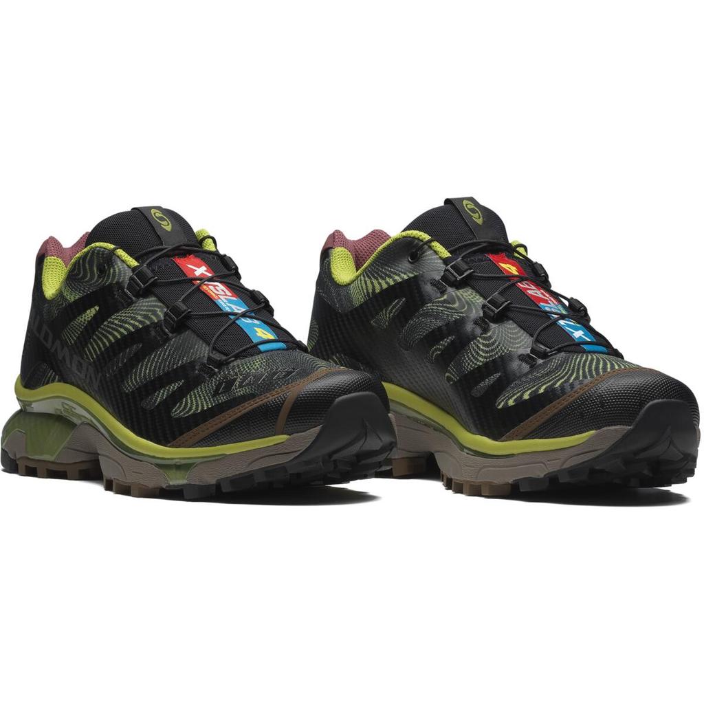 SALOMON Unisex XT-4 OG Rave At Dawn Black Dark Citron 477473