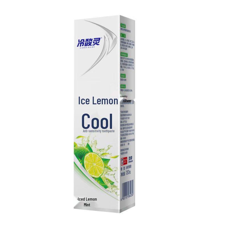 

Lengsuanling Anti-Sensitive Toothpaste Icy Lemon Cool (3x130g)