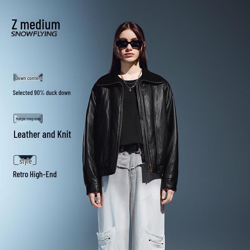 

SNOWFLYING Women s 2025 Fashion Short Down Jacket M