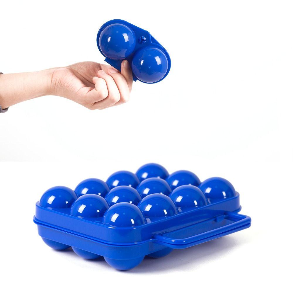 Tableware For Outdoor Camping Fridge Egg Tray Picnic Storage Case Egg Container Egg Box Egg Holder