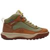 Timberland Motion 7 Leather Waterproof Comfortable Fashion Ankle Outdoor Boots Women boots Brown Green A423G-754