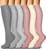 Unisex Cross-Border Compression Socks - Perfect for Sports, Running, Yoga; Knee-High, Calf-Length; Leg Slimming.