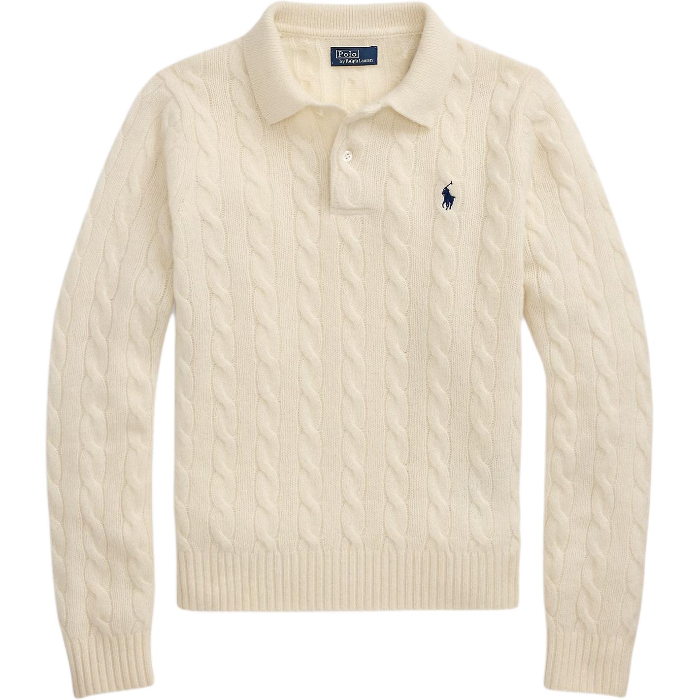 

Женская футболка-поло Polo Ralph Lauren из шерсти кабельной вязки 211972132-001 M