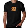 Das Büro Brezel-Tag T-Shirt Übergröße All-Match T-Shirt