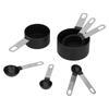 8Pcs Set Stainless Steel Measuring Cup Spoon with Handle Baking Tool for Home