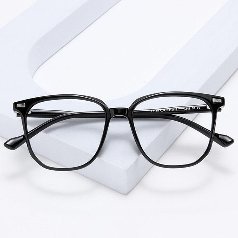 Oversize Frame Square  Glasses Prescription Spectacles Myopia -0.5 To -6.0  Hyperopia +0.5 To +6.0