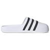 adidas adiFOM Adilette Slide 'White Black' (Unisex) Cloud White / Core Black / Cloud White Slide Slippers HQ7219