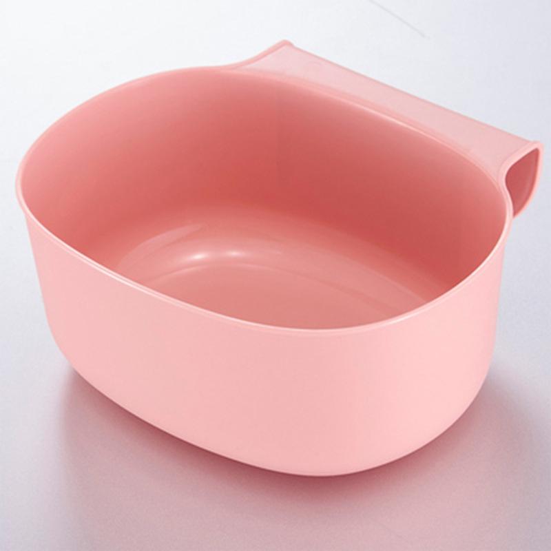 Door Hanging Trash Can for Kitchen, Cabinet, or Drawer - Plastic Storage Organizer for Desktop or Bedside