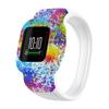 Watch Band Waterproof Soft Silicone Printing Wrist Strap Replacement for Garmin Fit JR3/Vivofit Jr.3