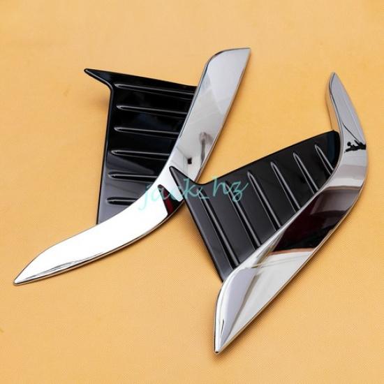 Chrome Front Bumper Fog Light Trims Accessories For Toyota Corolla Cross