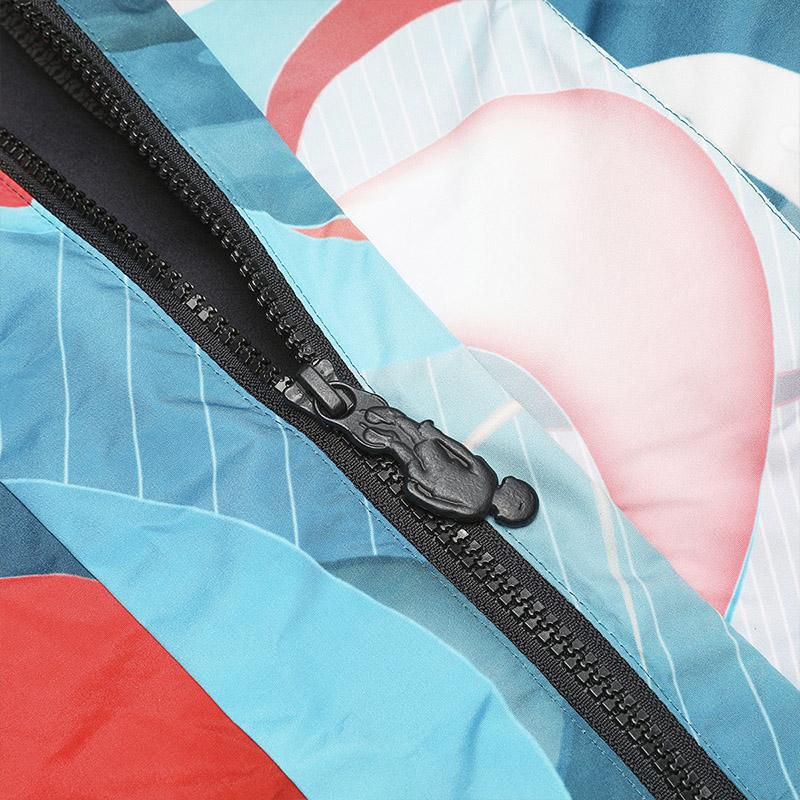 New FILA Down Jacket Men's All Over Print A11M446920FZA