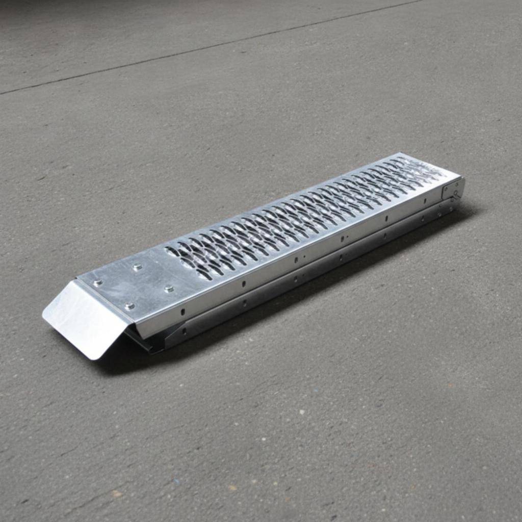 Folding Ramp with Strap Stable Motorcycle Lightweight for Trailers