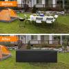 Housses de Meubles, Nouvelle Housse de Meuble 2022, Housse de Meuble Imperméable, Coupe-vent, Anti-UV Housses de Meubles d'Extérieur, 180 X 120 X 74 Cm
