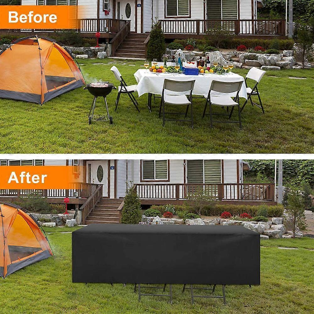 Housses de Meubles, Nouvelle Housse de Meuble 2022, Housse de Meuble Imperméable, Coupe-vent, Anti-UV Housses de Meubles d'Extérieur, 180 X 120 X 74 Cm