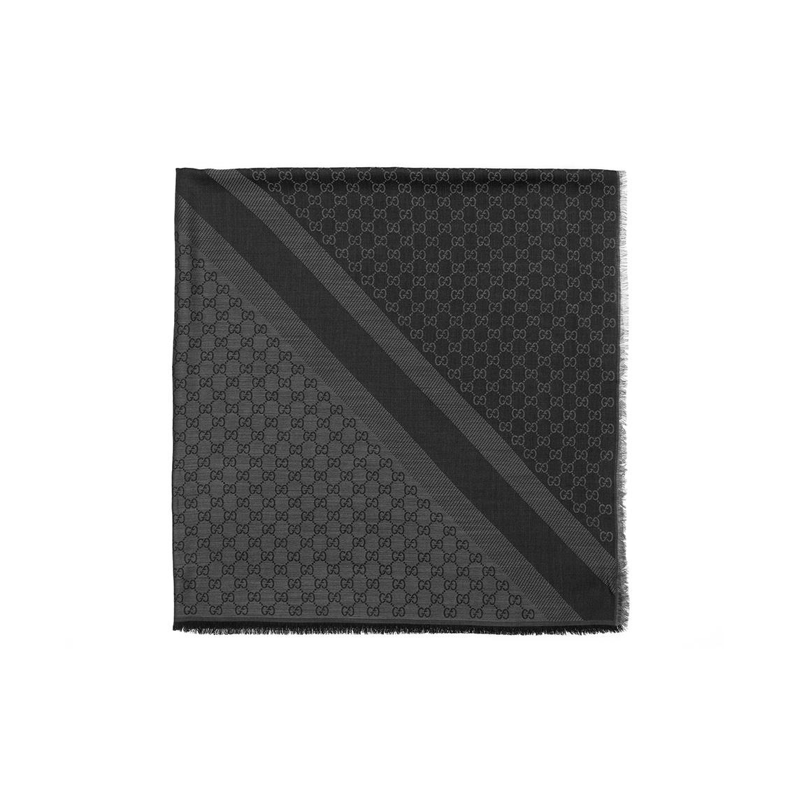 GUCCI Paneled Gg Logo Scarf (Unisex)