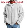 Hoodie Mens Casual Sweatshirt With Thick Polyester Fabric For Winter Comfort