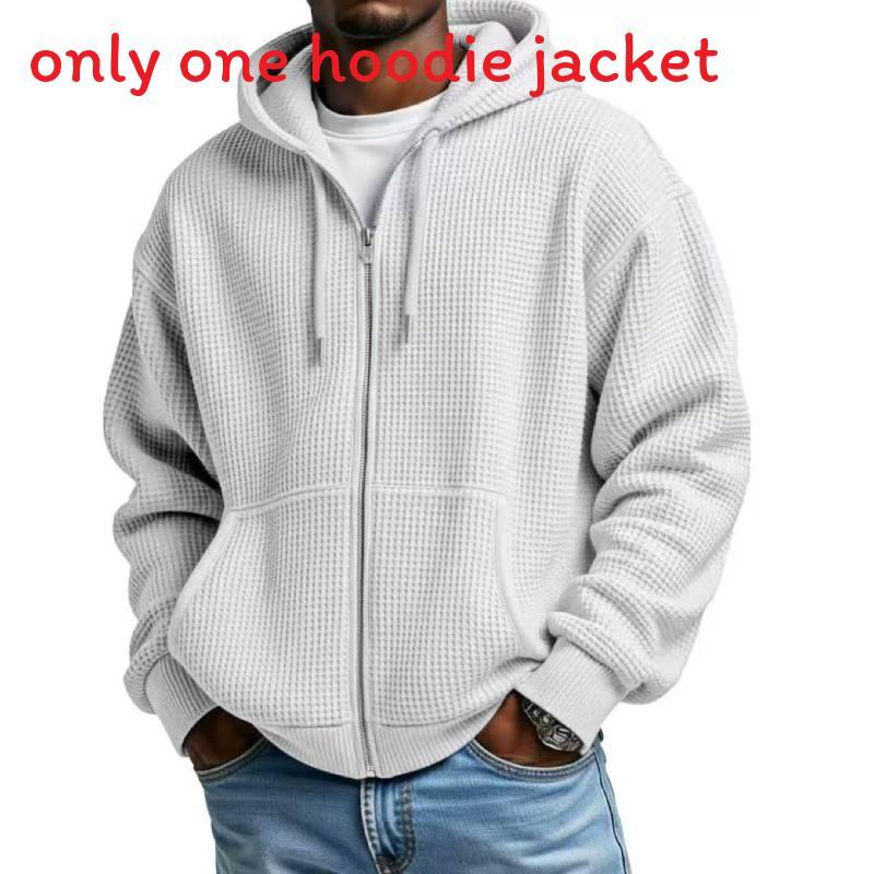 Hoodie Mens Casual Sweatshirt With Thick Polyester Fabric For Winter Comfort