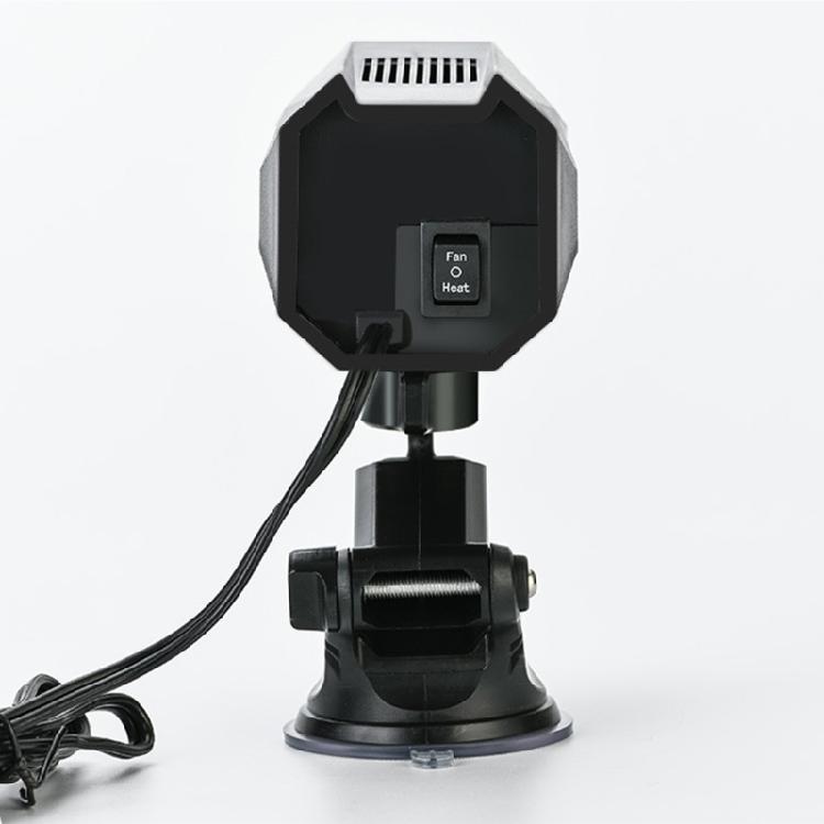 12V Car Heater Comfortable Cabin Temperature Maintenance Tool for Warmth&Visibility, Defroster Rotatable Heating Device
