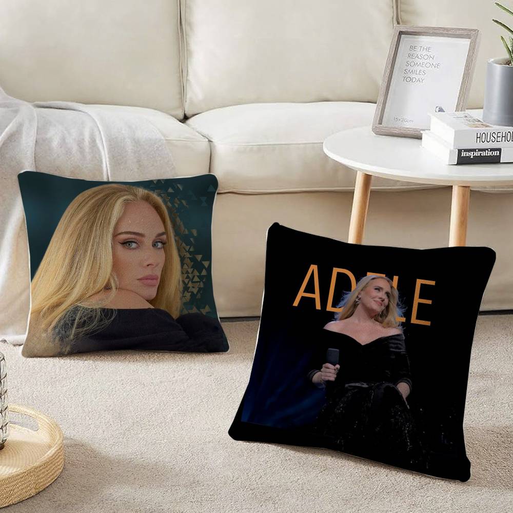 Hot-Singer A-Adele Pillow Case Home Decor Throw For Sofa Bed Car Room Decor Gift Idea