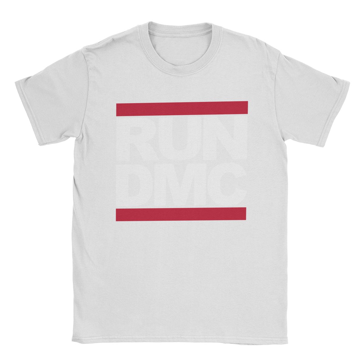 

Футболки з логотипом Run DMC для чоловіків Чудова бавовняна футболка Круглий виріз Коротка футболка Подарунок на день народження Топи M