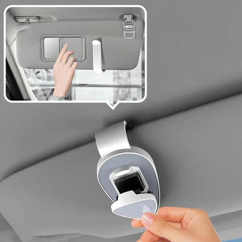 Opq1 Car Sun Visor Sunglasses Card Ticket Holder Glasses Clip For VW GTI Golf 6 7 8 Polo Passat B6 Tiguan T-ROC Arteon Bora Jetta CC