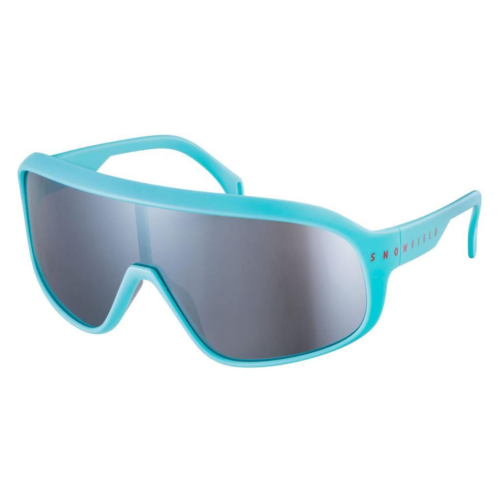 Swans SNOWFIELD F3 SKBL Polarized Silver Mirror Sky Blue SF-04 Sunglasses,