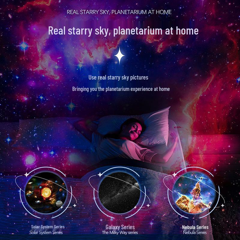 Globe Galaxy Starry Sky Projector: 13 HD Film Sets for Bedroom Ambiance
