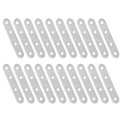 20pcs 77Mm Stainless Steel Corner Bracket Right Angle Brace For Wardrobe Cabinet Furniture Rust-Resistant Durable Metal Braces