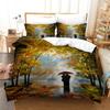 Neues King Queen Liebhaber Bettwäsche Set Einzelbett Twin Full Queen King Size Liebhaber Ölgemälde Bettset Aldult Jungen Schlafzimmer Bettbezug 020