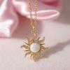 Chic Geometric Necklace/Rings/Bracelet Jewery Set Delicate Accessory for Women
