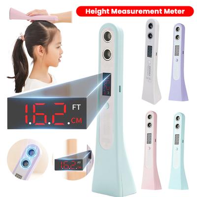 Ultrasonic Height Measurement Meter LED Display Height Measuring Stadiometer Portable Height Measuring Device for Adults Kids