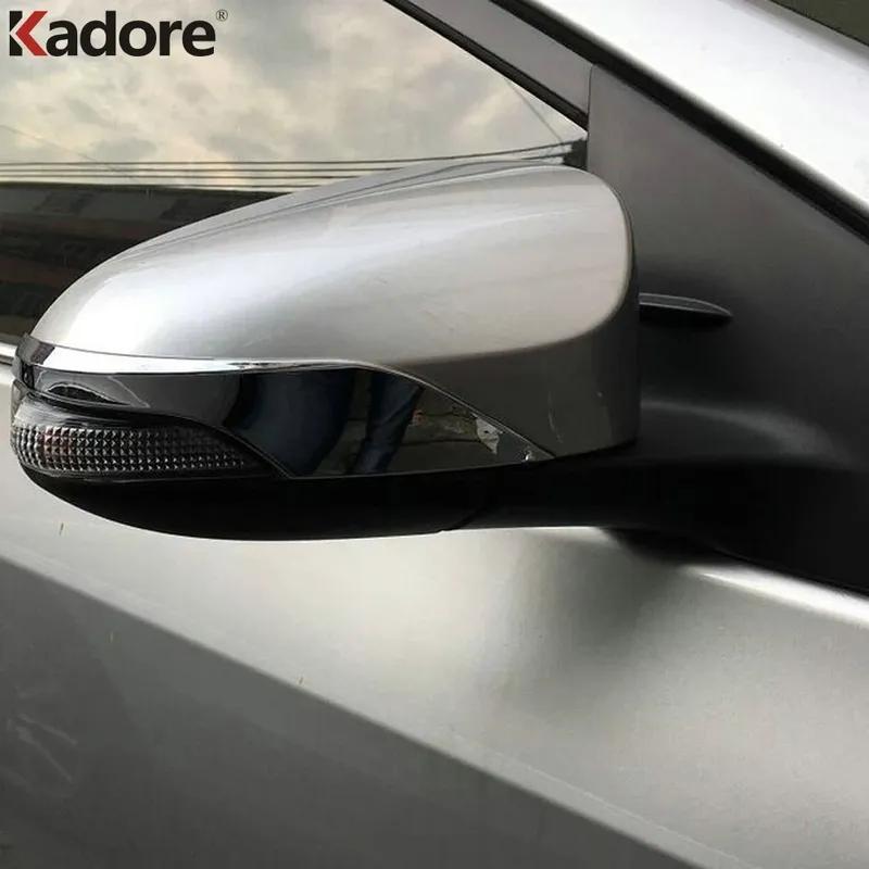 For Toyota C-HR CHR 2016-2018 Chrome Car Rear View Side Door Mirror Cover Trim Molding Strip Accessories