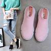Fashion Sneakers Women Shoes Knitting Sock Sneakers Women Slip On Flat Laides Walking Shoes Woman Loafers Flats Tenis Famela Plus Size