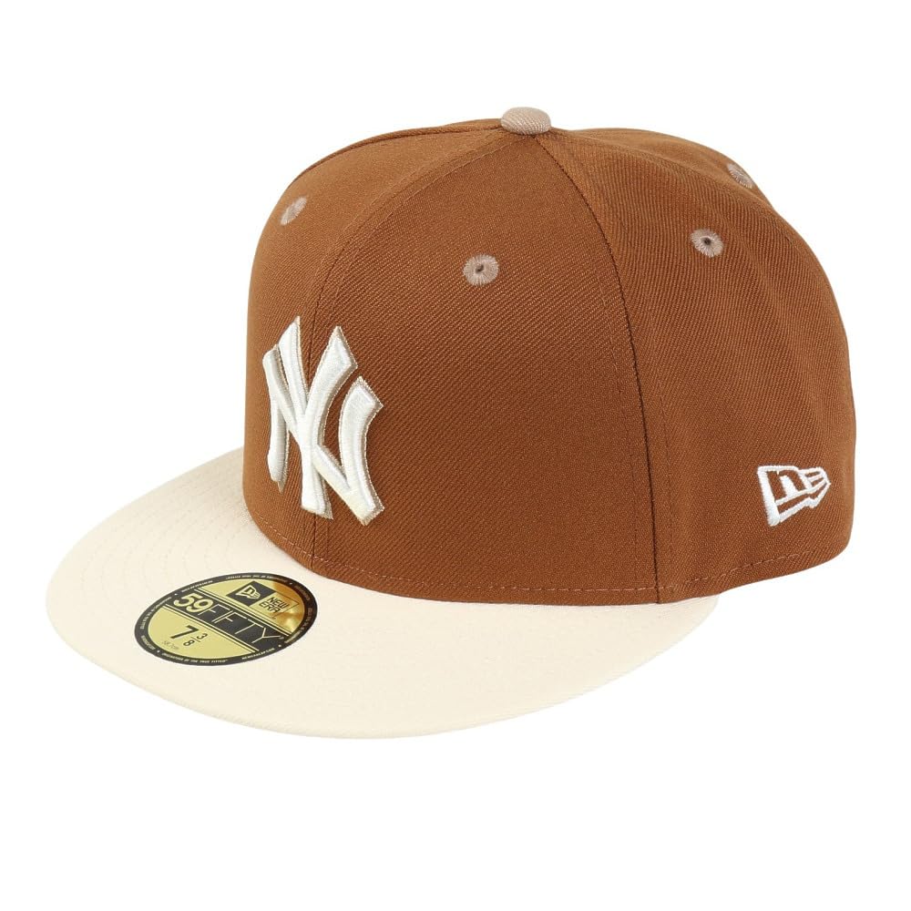 

New Era 59FIFTY MLB NY Toasted Peanuts Size 7 5950 PANCAKES WPIN NEYYAN TAU NER36C1552 Cap, 5/8, CHR, 14388834,