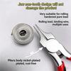 Multifunctional Wide Jaw Pliers Jewelry Making Repair Tool for Delicate Metalworking and Hobbyist Applications