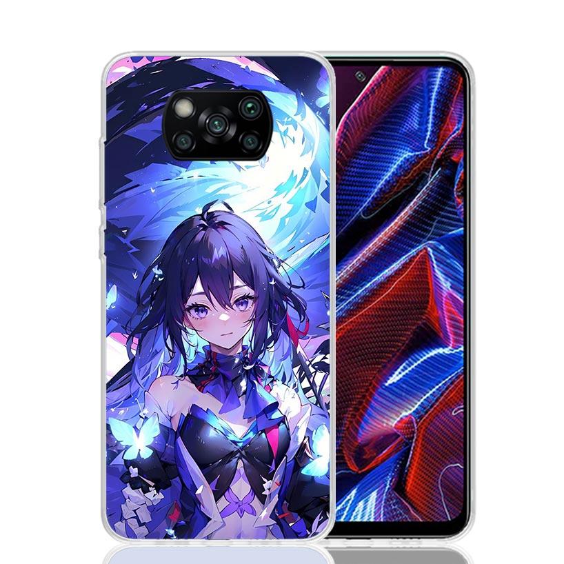 Honkai Star Rail Seele Phone Case For Xiaomi Poco X7 X6 X5 Pro F7 Ultra Redmi 15C 15 13 13C 12 12C 10 10A 10C 9 9A 9C 9T Cover P